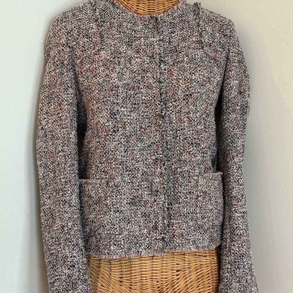 Boss Multicolor Tweed Blazer - Picture 7 of 10